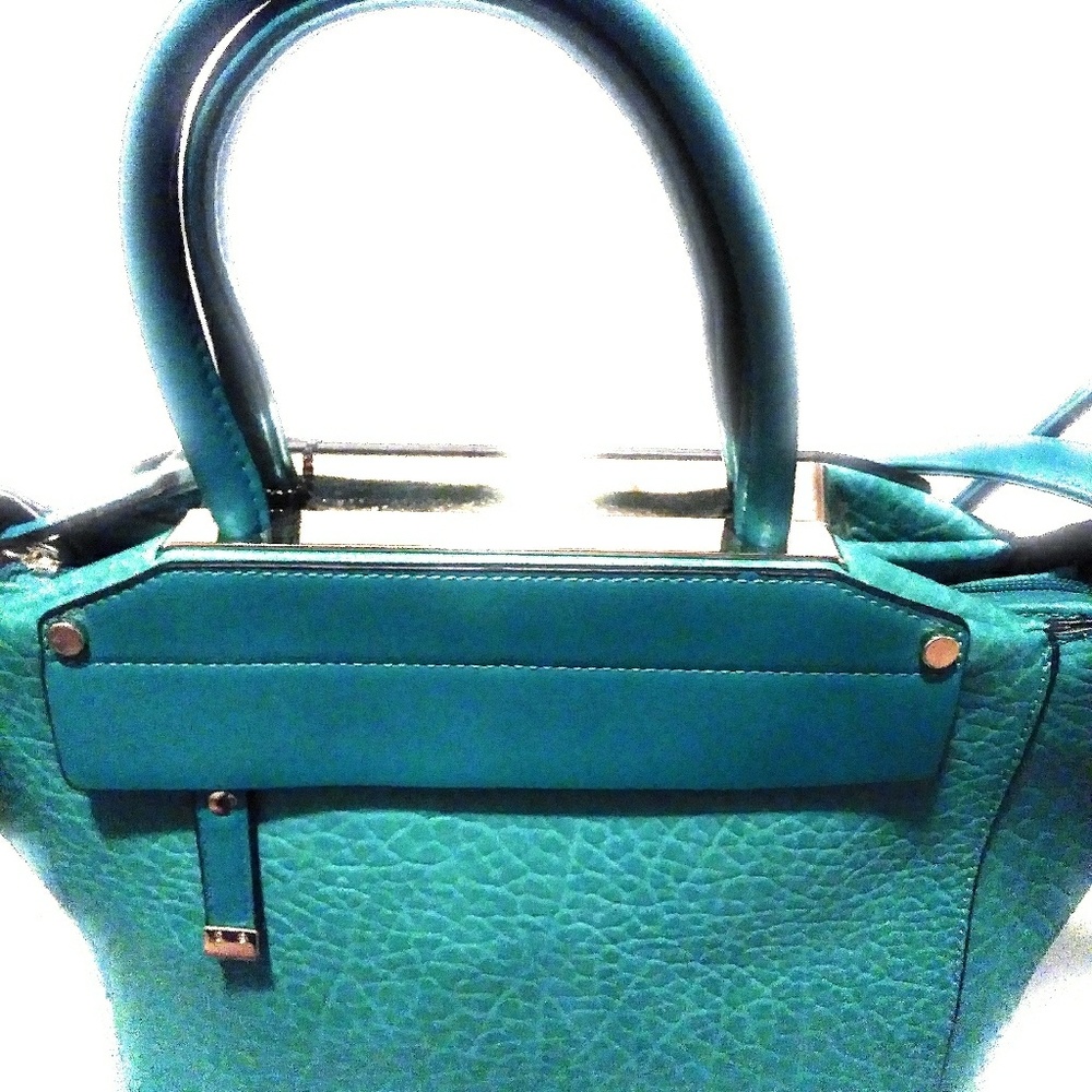 Womens Green Apple Tote Purse